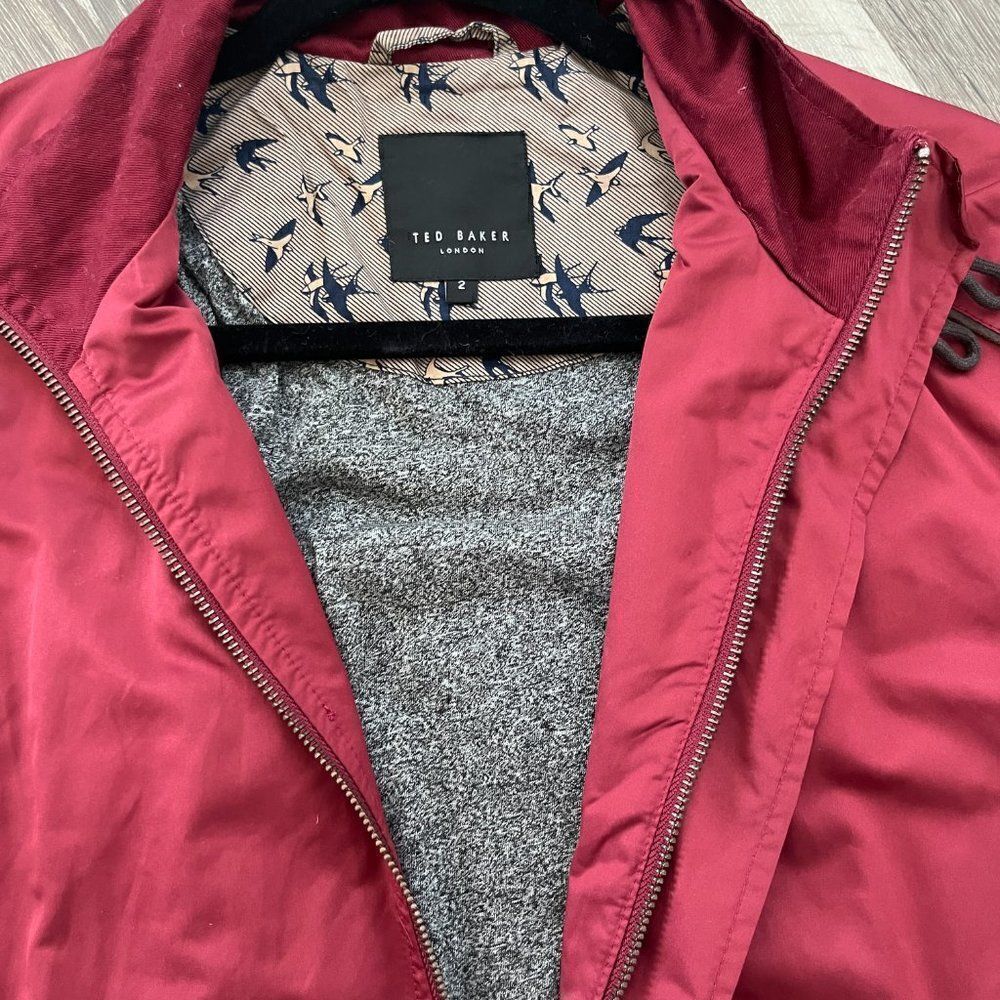 Ted Baker London bomber jacket size 2 - Picture 12 of 15